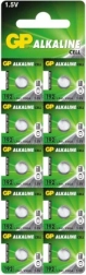 Alkaline knoopcelbatterijen GP LR41 10 stuks