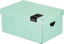 Grote gelamineerde doos PASTELINI groen