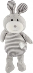 Striped plush bunny 25 cm
