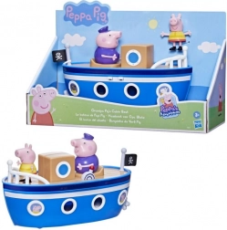 Peppa Pig – Grandpa’s Steamboat toy boat with figures