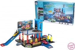 Garage met lift en tankstation