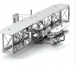 3D puzzel Wright-broers Vliegtuig van Metal Earth