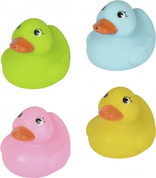 Canetons de bain en filet – set de 4 jouets flottants colorés