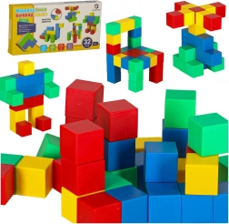 Cubes de construction magnétiques pour construction - 32 pièces