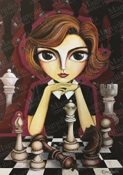 Puzzle Queen's Gambit 1000 pieces MAGNOLIA