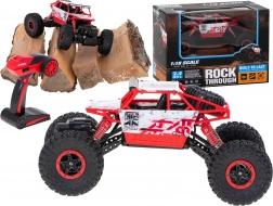 Voiture RC Rock Crawler 1:18 4WD 2,4 GHz – Rouge