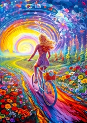 Enjoy puzzle Pedals of Freedom 1000 pieces