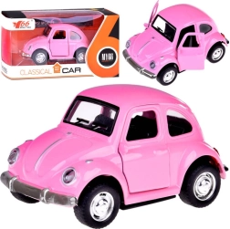 Metallauto mit zu öffnenden Türen und Lichtern