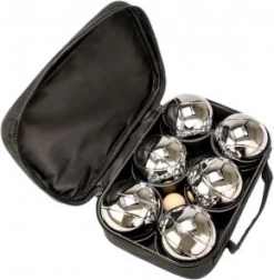 Petanque set in nylon tas