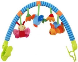 Pluche hangspeelgoed voor kinderwagen Baby Mix