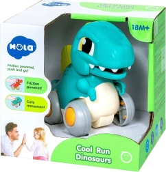 Dinosaure interactif à inertie – turquoise