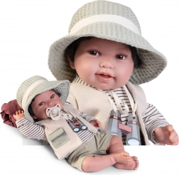 Realistische babypop met zacht lichaam 42 cm