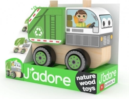 Opvouwbare houten auto