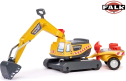 Draisienne Super pelle à chenilles avec remorque