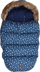 Universele wintervoetenzak voor kinderwagen FreeON, blauw