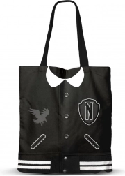 Wednesday universiteit shopper – cadeau set met pen en agenda