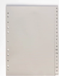 Scheider A4 A-Z Grijs