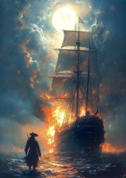 Puzzle de flammes 1000 pièces