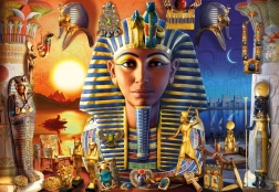 Puzzel Egyptische schatten 1000 stukjes BLUEBIRD
