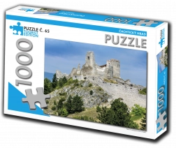 Toeristische puzzel van Kasteel Čachtice 1000 stukjes
