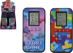 Digitale handheld Brick Game – retro puzzel met vallende blokken