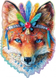 Houten puzzel WOODEN CITY mysterieuze vos 250 stukjes