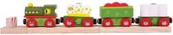 Dinosaurustrein met rails Bigjigs Rail