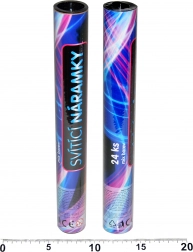 Lichtgevende armbanden – set van 24 stuks in koker