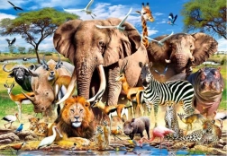 Savannah Animals Puzzle 1500 pieces CASTORLAND