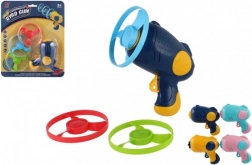 Launcher Propellers with Starter Gun, 3 pcs, plastic, color mix