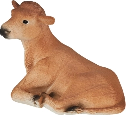 Mojo Animal Planet Jersey cow lying