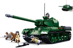 Sluban Slag om Boedapest – Sovjet zware tank IS-2 2-in-1 bouwset