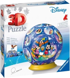 3D Puzzelbol DISNEY van RAVENSBURGER, 72 stukjes