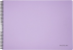 Schetsboek A3 met stevige ringband, 40 vellen, paarse kleur