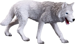 Figurine réaliste de loup arctique