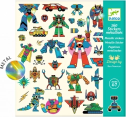 DJECO Metalen Stickers Robots