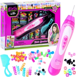 Girl's Creator Hair Decorating Set with Bead Threader