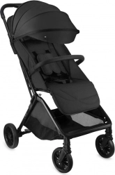 Poussette sportive MoMi Andrea – noire, auto-pliable