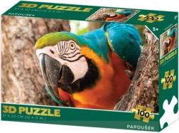 3D-puzzel papegaai, 100 stukjes