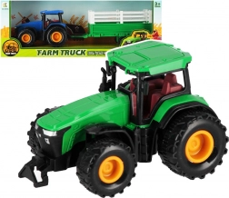 tractor met aanhanger pull-back voor kinderen 3+