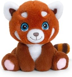 Eco Plush Toy Panda Red 16 cm