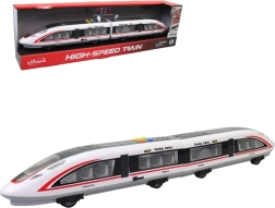 Interactive battery-powered high-speed train for children