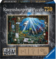 Ravensburger Puzzle EXIT : Sous-marin 759 pcs