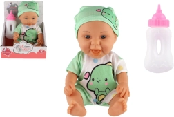 Poppenbaby met flesje 26 cm