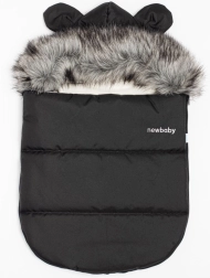 Chancelière d’hiver NEW BABY Lux Fleece graphite