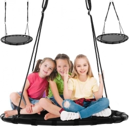 Schommelvogelnest 100 cm zwart