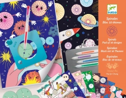 Creatieve set DJECO decoratieve spiralen – 10 motieven