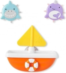 Badpeelset SKIP HOP ZOO TIP & SPIN BOAT
