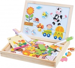 Magnetisch bord boerderij 102 stukjes
