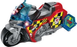 politiemotor met effecten 25 cm